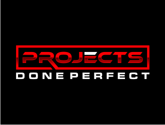 Projects Done Perfect logo design by puthreeone