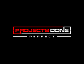 Projects Done Perfect logo design by GassPoll