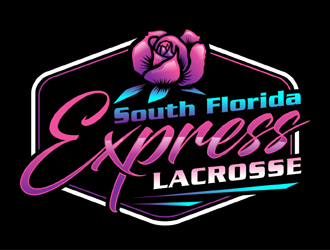 South Florida Express Lacrosse logo design by MAXR