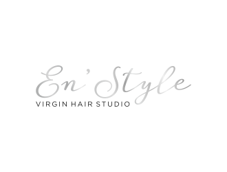 En’Style Virgin Hair Studio logo design by haidar
