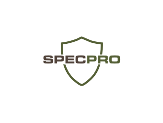 Specpro logo design by johana