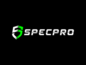 Specpro logo design by pambudi