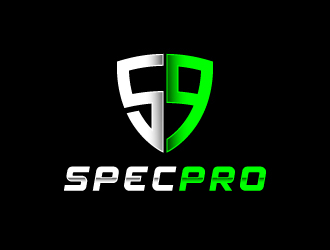 Specpro logo design by pambudi