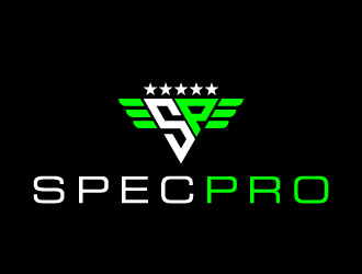Specpro logo design by pambudi