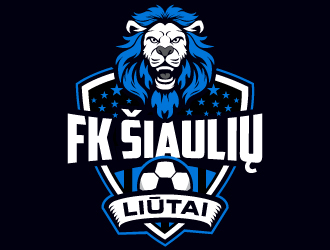 FK ŠIAULIŲ LIŪTAI logo design by LucidSketch