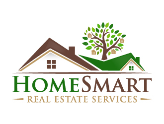 Home Smart Real Estate Services logo design by akilis13
