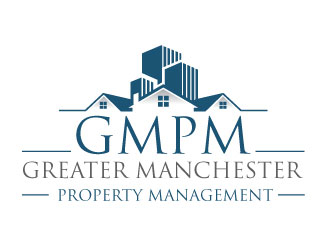 Greater Manchester Property Management (GMPM) logo design by invento