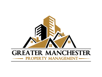 Greater Manchester Property Management (GMPM) logo design by Erasedink