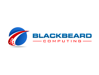Blackbeard Computing logo design by pencilhand