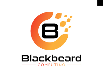 Blackbeard Computing logo design by Shailesh
