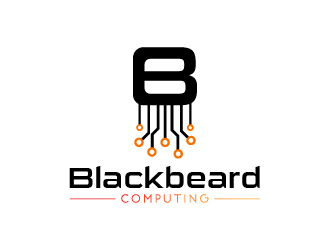 Blackbeard Computing logo design by Shailesh