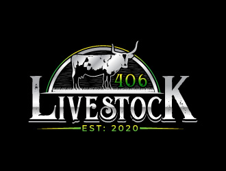406 Livestock logo design by Suvendu