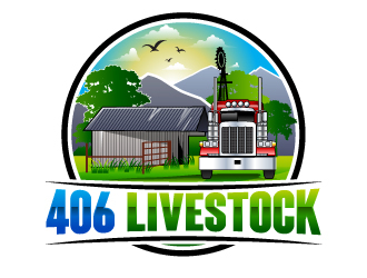 406 Livestock logo design by uttam