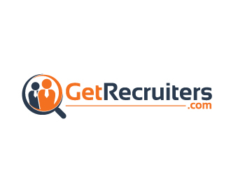 GetRecruiters.com logo design by jaize