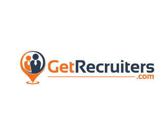 GetRecruiters.com logo design by jaize
