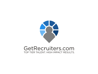 GetRecruiters.com logo design by restuti