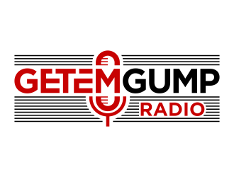 Getemgump Radio logo design by FriZign