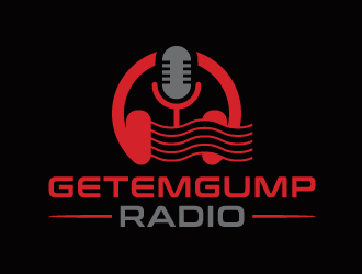 Getemgump Radio logo design by logoworld