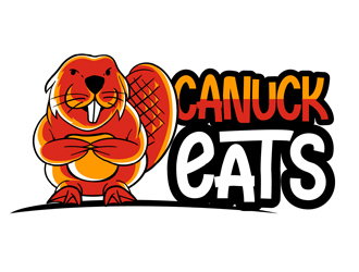 Canuck Eats logo design by DreamLogoDesign