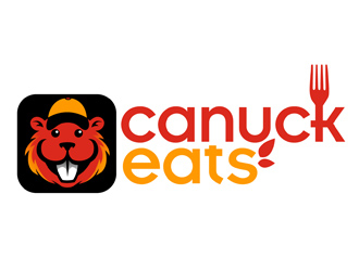 Canuck Eats logo design by DreamLogoDesign