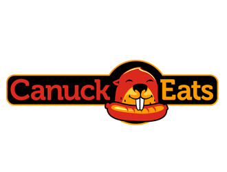 Canuck Eats logo design by DreamLogoDesign