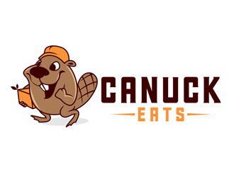 Canuck Eats logo design by DreamLogoDesign