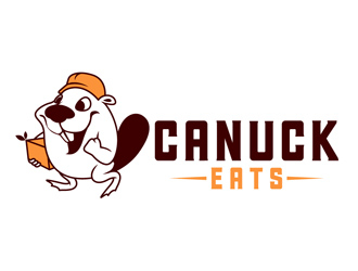 Canuck Eats logo design by DreamLogoDesign