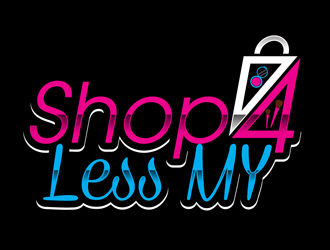 Shop4Less MY  logo design by DreamLogoDesign