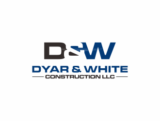 Dyar & White Construction  logo design by Zeratu