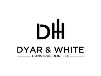 Dyar & White Construction  logo design by Zeratu