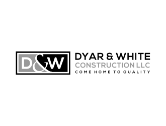 Dyar & White Construction  logo design by cintoko