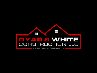 Dyar & White Construction  logo design by zeta