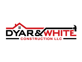 Dyar & White Construction  logo design by Sandip