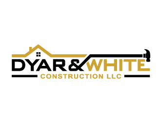 Dyar & White Construction  logo design by Sandip