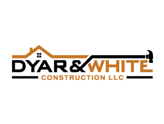Dyar & White Construction  logo design by Sandip