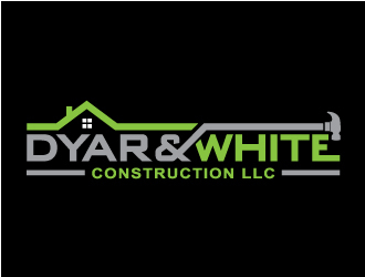 Dyar & White Construction  logo design by Sandip