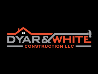 Dyar & White Construction  logo design by Sandip