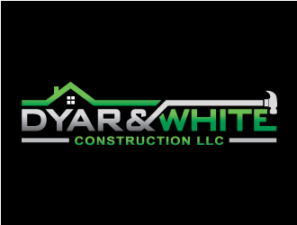 Dyar & White Construction  logo design by Sandip