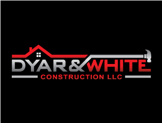 Dyar & White Construction  logo design by Sandip