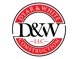 Dyar & White Construction  logo design by invento