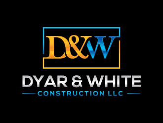 Dyar & White Construction  logo design by invento