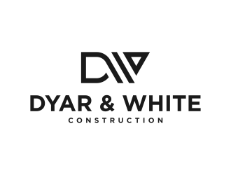 Dyar & White Construction  logo design by Galfine