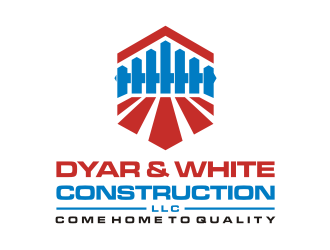 Dyar & White Construction  logo design by veter