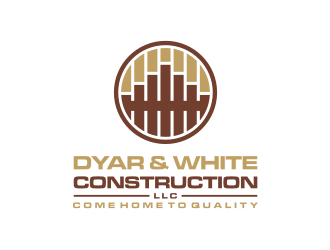 Dyar & White Construction  logo design by veter