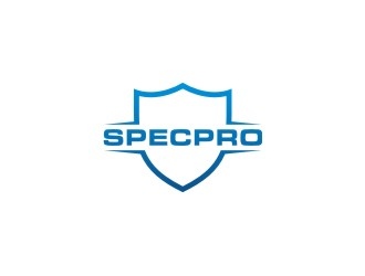 Specpro logo design by bombers