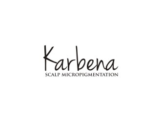 Karbena ~ SMP (scalp micropigmentation) logo design by bombers