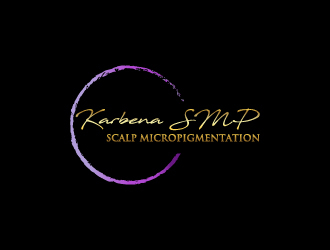 Karbena ~ SMP (scalp micropigmentation) logo design by Creativeminds
