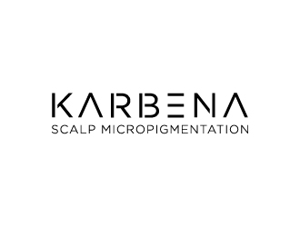 Karbena ~ SMP (scalp micropigmentation) logo design by gateout