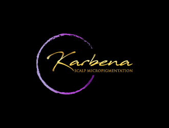 Karbena ~ SMP (scalp micropigmentation) logo design by Creativeminds