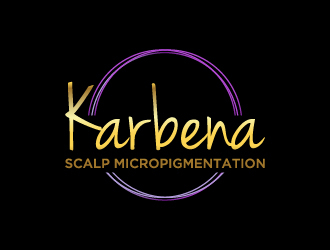 Karbena ~ SMP (scalp micropigmentation) logo design by Creativeminds